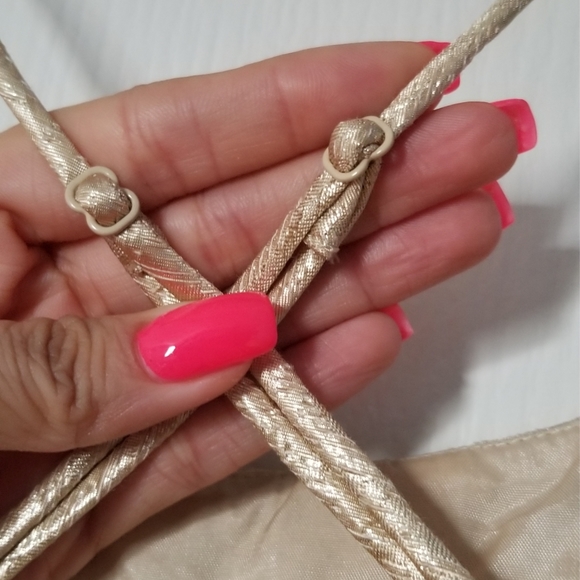 BCBG Paris Gold Cocktail Semi Formal Party Dress - Picture 2 of 5